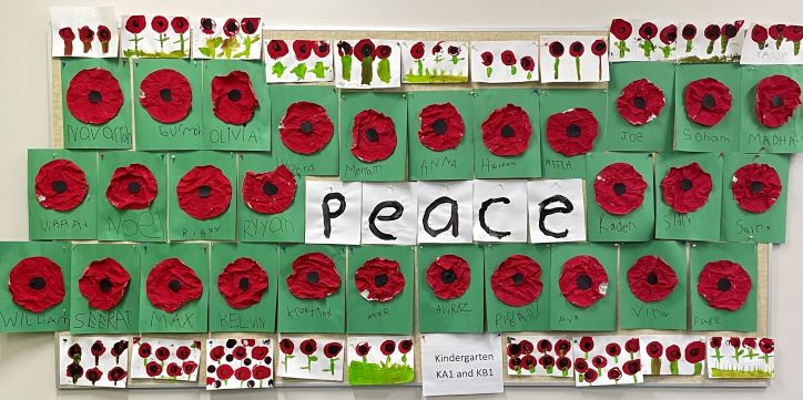 Remembrance Day Bulletin Board