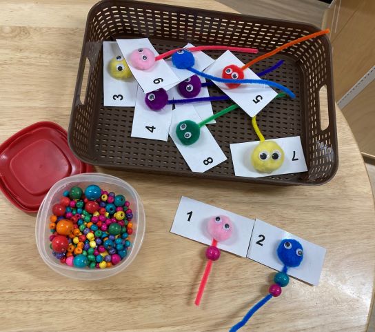 Numeracy activity for Kindergarten