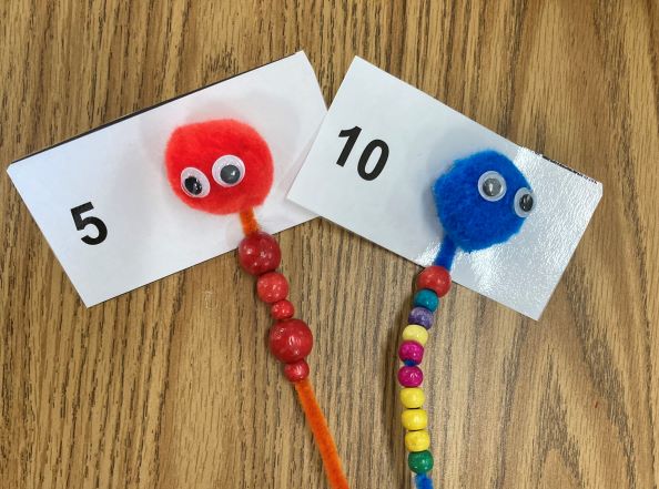 Counting buddies for kindergarten