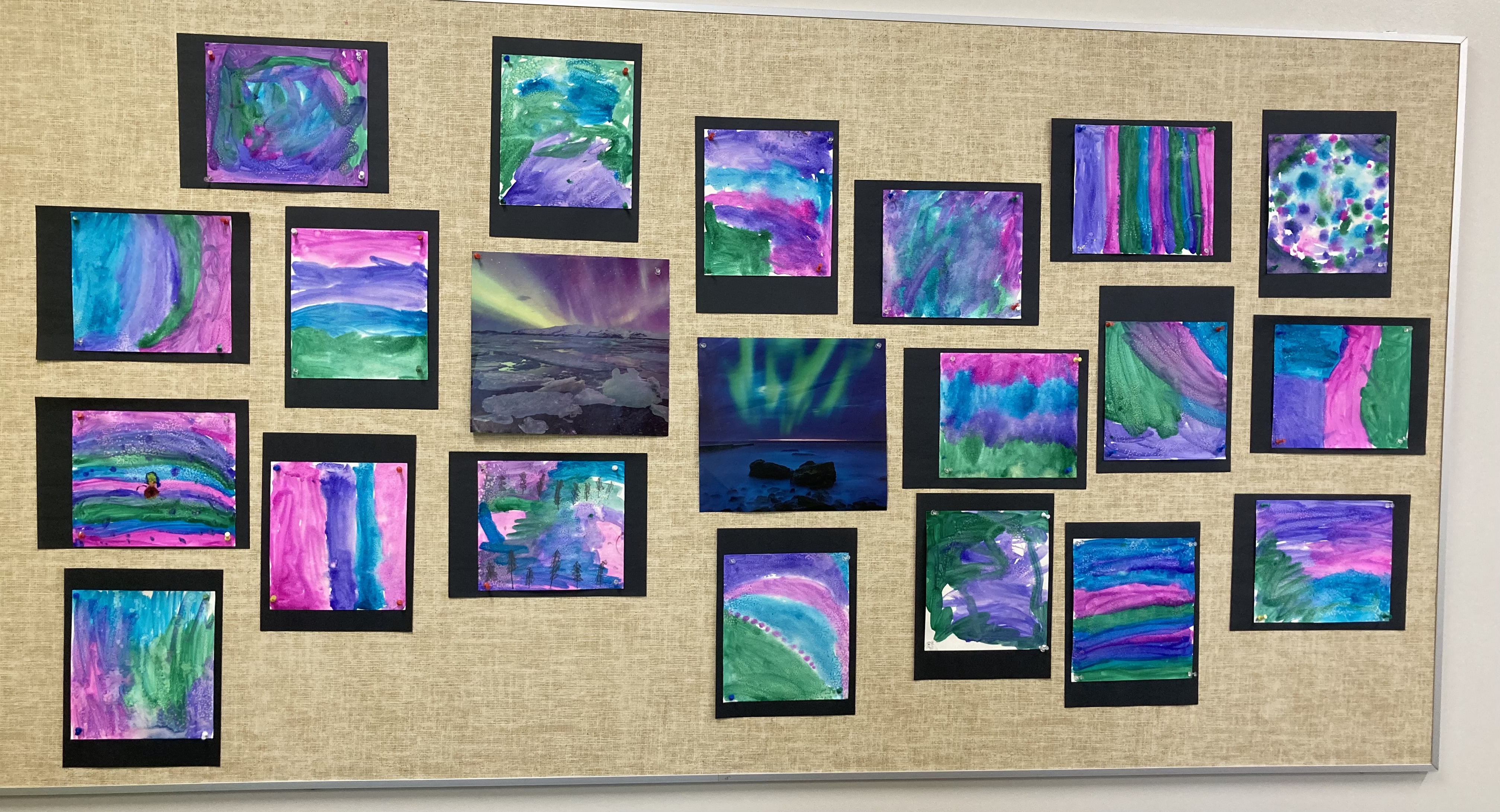 Northern Lights paintings