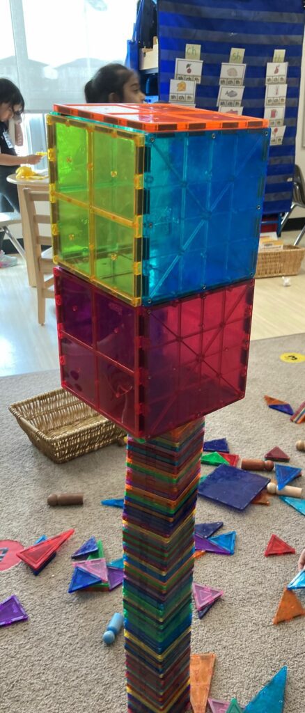 balance and tower building
