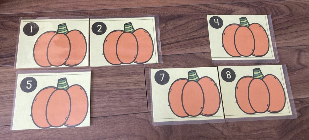 halloween themed numeracy
