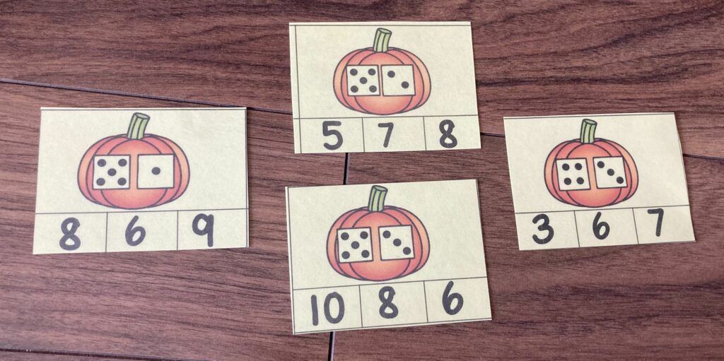 halloween themed numeracy