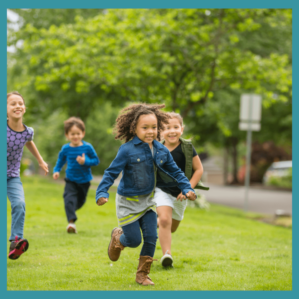 Outdoor Play running